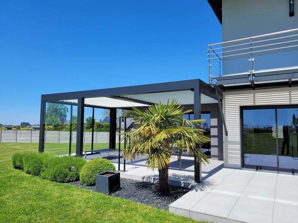 Menuiserie Vaudru Menuisier Conde Sur Vire Pergola MARQUISES