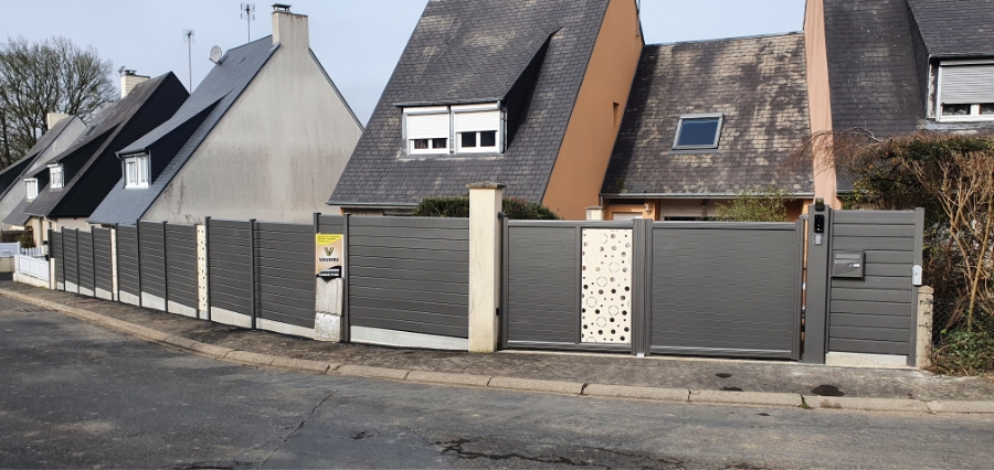 Menuiserie Vaudru Menuisier Conde Sur Vire PORTAIL ET CLOTURE 2